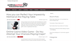 Desktop Screenshot of online-poker-table.net