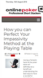 Mobile Screenshot of online-poker-table.net